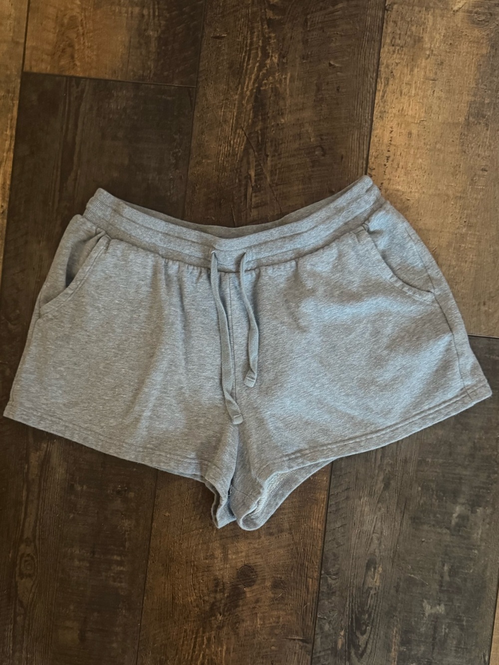 Women's Gray Lounge Shorts